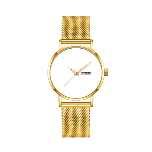 DIY Customisable Dial: Large Dial, Elegant and Stylish round Ladies’ Watch – Perfect for Special Occasions