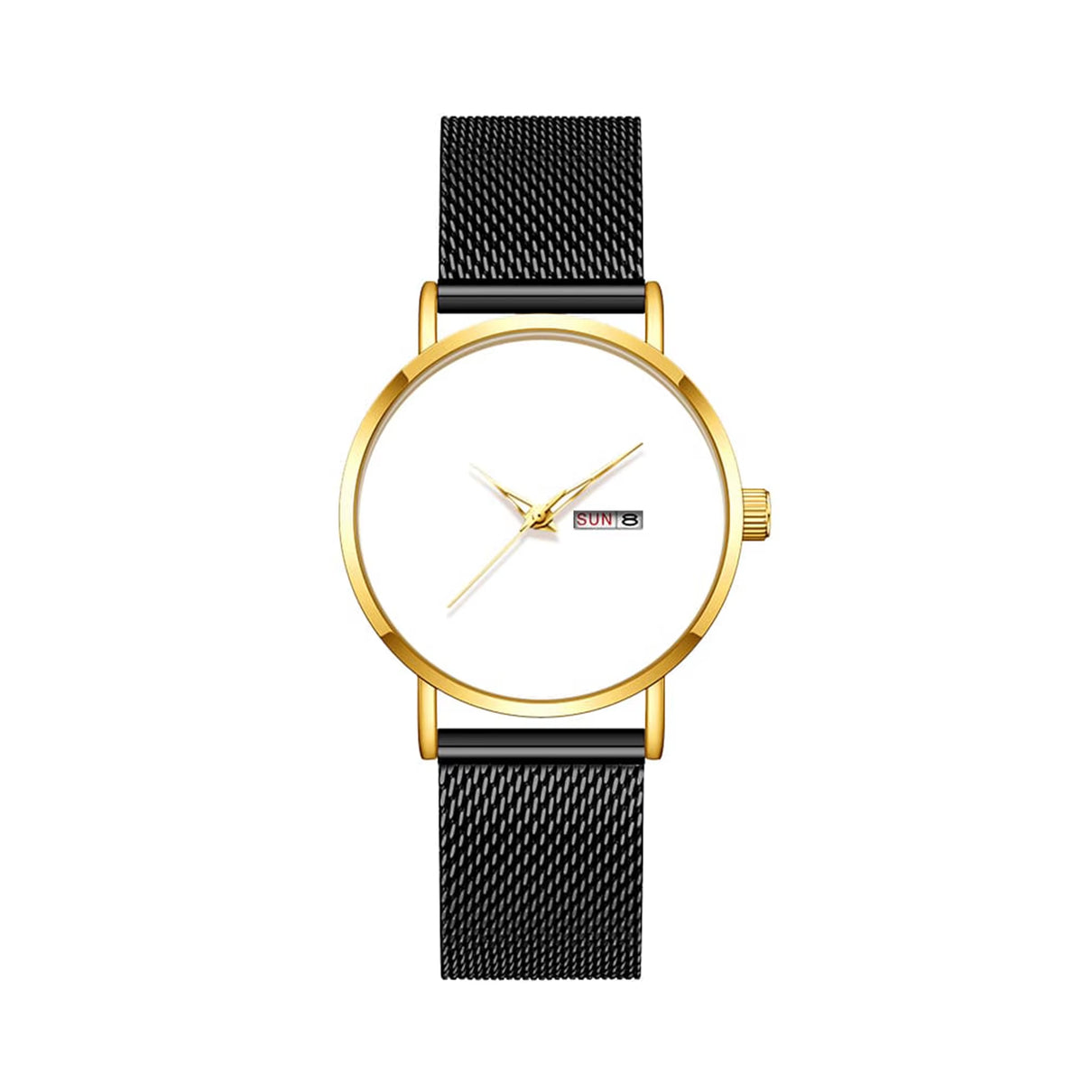 DIY Customisable Dial: Large Dial, Elegant and Stylish round Ladies’ Watch – Perfect for Special Occasions