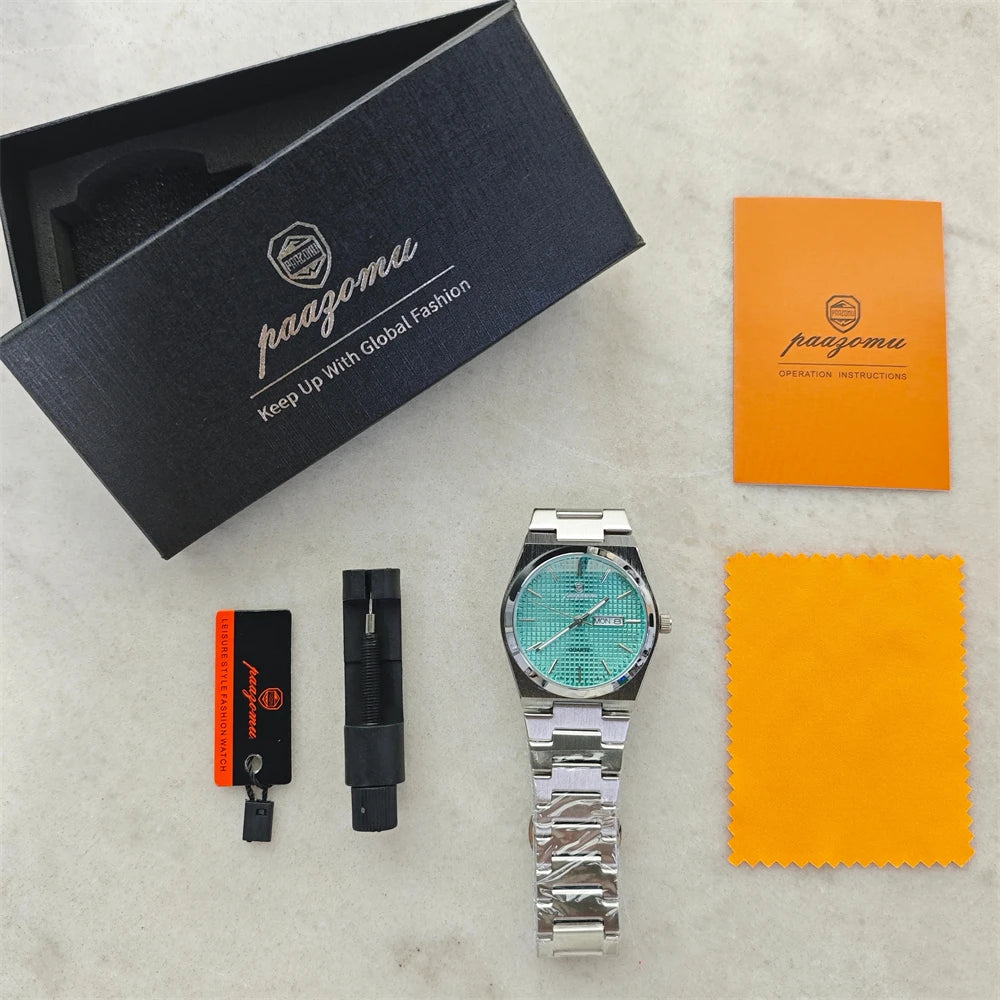 Customized Watch  Luxury Men Clock Fashion Luminous Waterproof Chronograph Date Watch for Man Quartz Men'S Watches Reloj