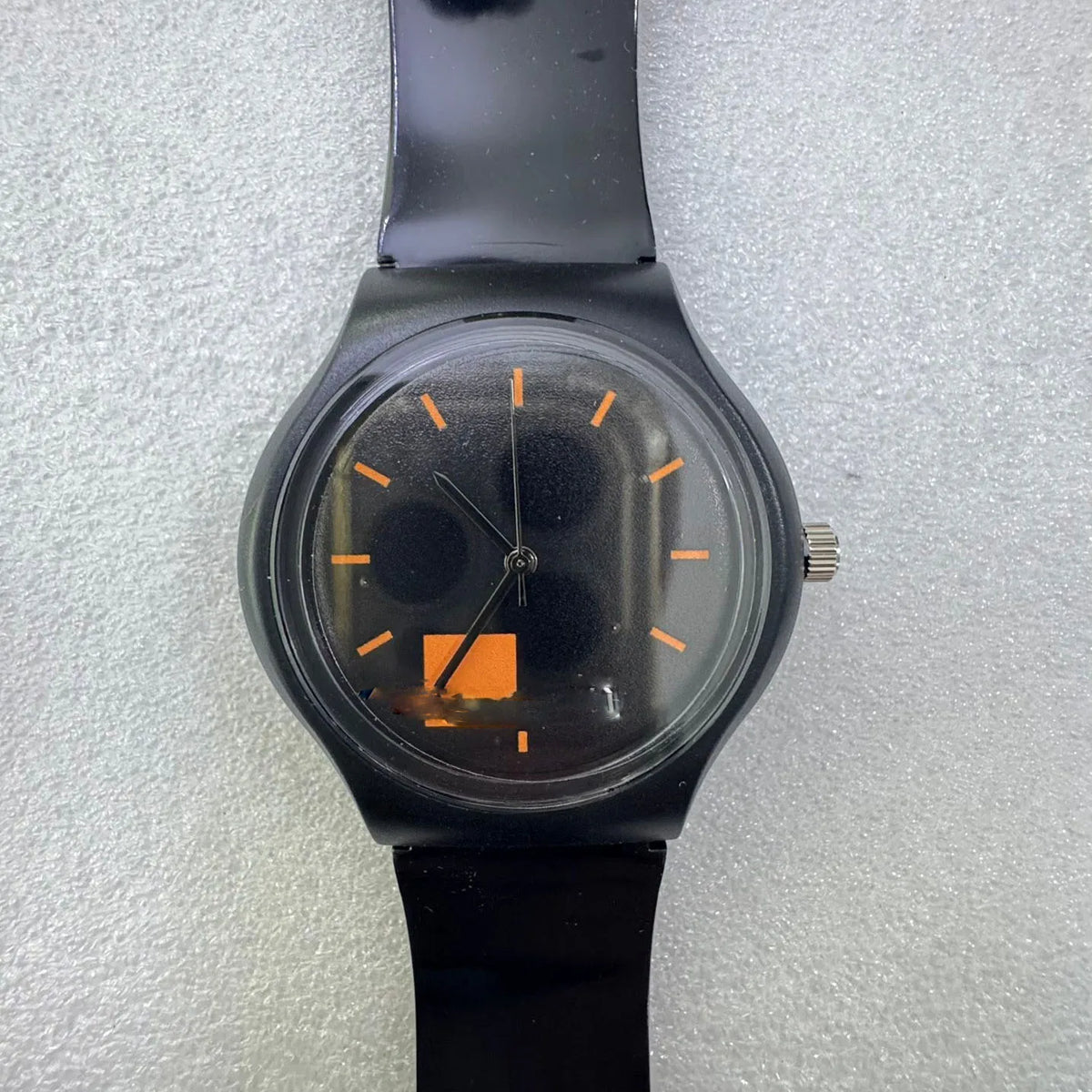 Print Watch Face Custom Photo Watch Men Wristwatch Plastic Case Strap 40Mm