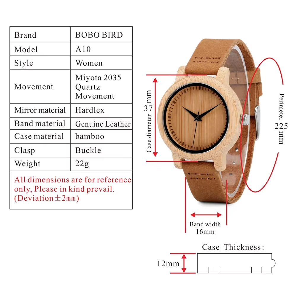 New  Watch Women Relogio Masculino Quartz Watches Men Bamboo Wood Couple Wristwatches Gifts Items Drop Shippingoriginal